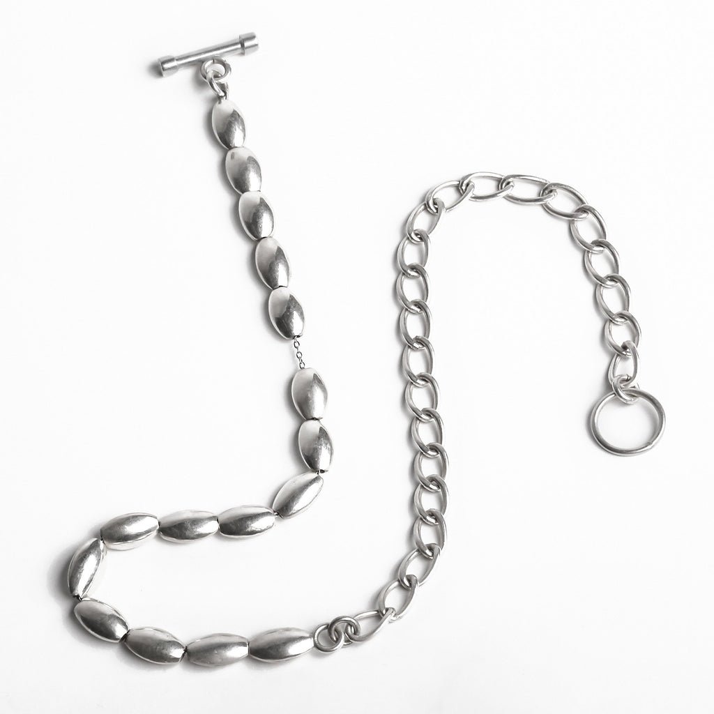 2-in-1 Xtra Coffee Chain BRACELET / (SHORT)-NECKLACE