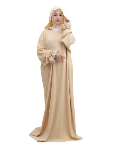 All-in-One Nude Prayer Abaya