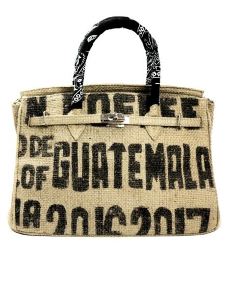 Birkin Style Guatemala Jute - Available in 4 sizes