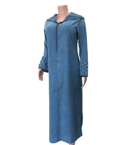 Blue Moroccan Djellaba