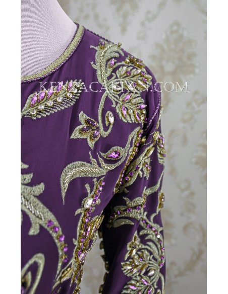 Caftan Najwa (mauve) - Image 3