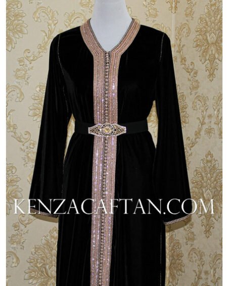 Caftan Noir Bassma