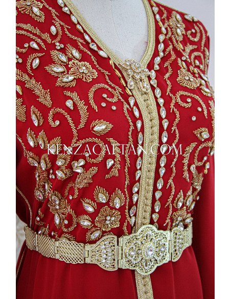 caftan rouge - Image 4