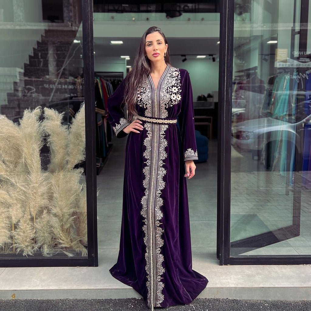Caftan rouge vif