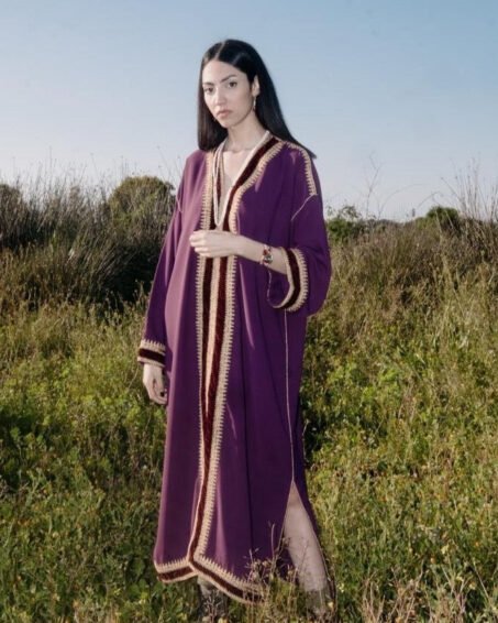 Caftan rouge vif