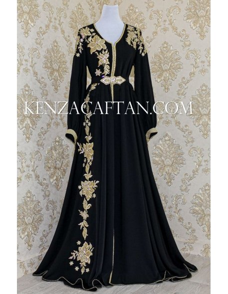 Caftan Yara Noir