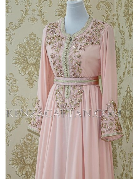 Caftan Zaynab (rose pale) - Image 3