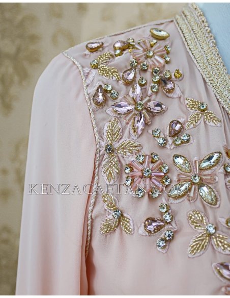 Caftan Zaynab (rose pale) - Image 4
