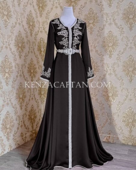 Caftan Zina Noir