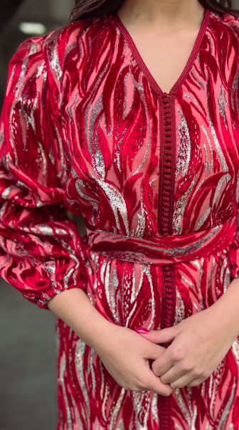 Cherry blingy Kaftan