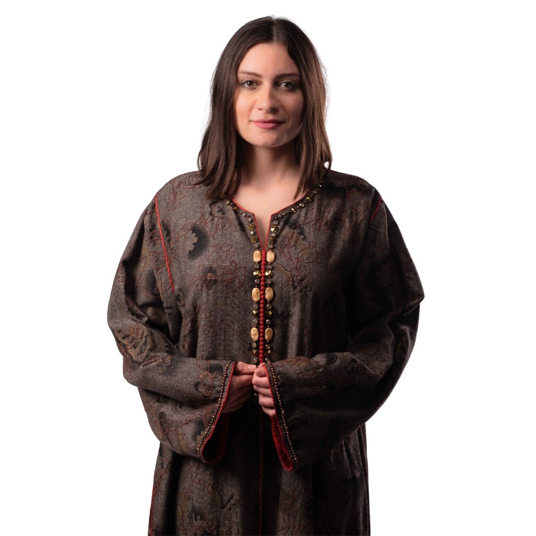 Danai Moroccan Jalabiya Women Brown