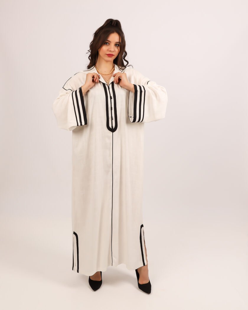 DJELLABA BIANCA-24 CLASSIC