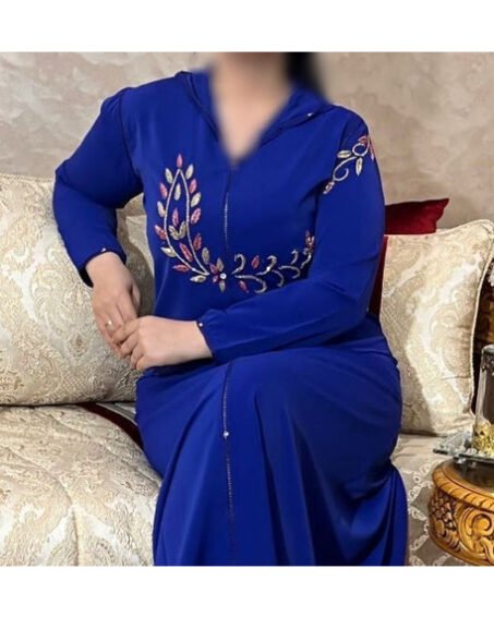 Djellaba bleu
