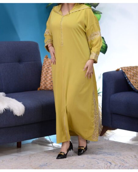 Djellaba jaune