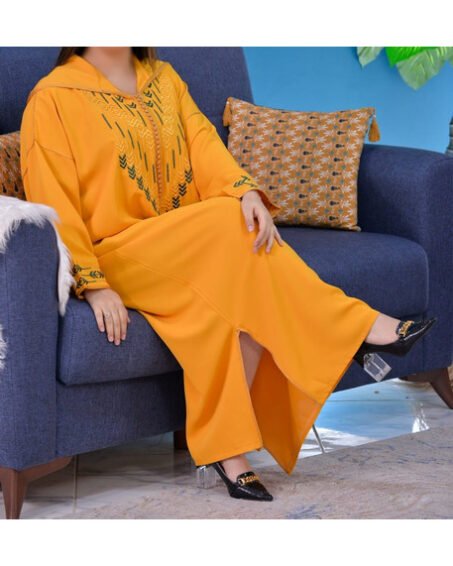 Djellaba jaune