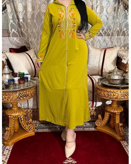 Djellaba jaune