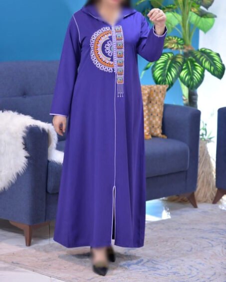 Djellaba mauve