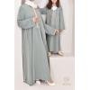 Djellaba mother or daughter FARIYA Green - Image 2