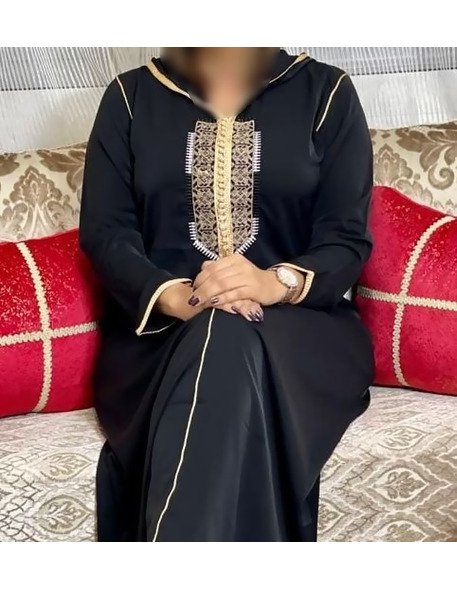 Djellaba noire