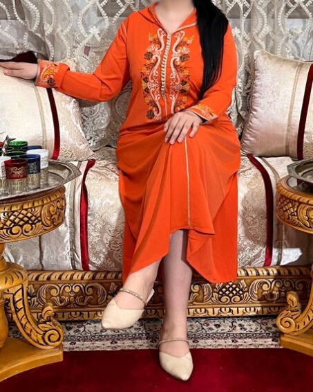 Djellaba orange