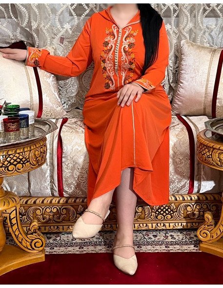 Djellaba orange