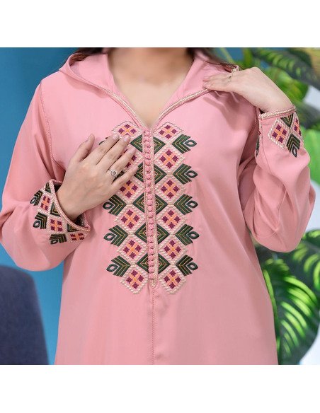Djellaba rose - Image 2
