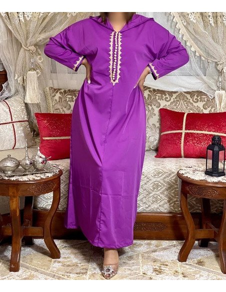 Djellaba rose fushia - Image 4