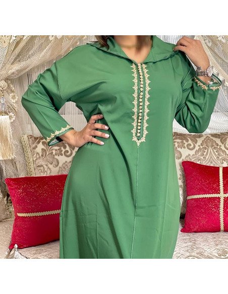 Djellaba verte - Image 3