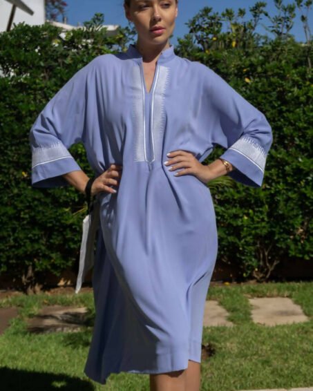 Lavender Moroccan Kaftan