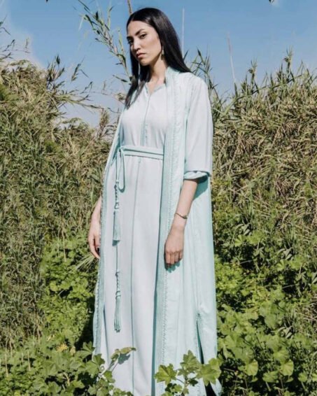 Light Blue Kaftan