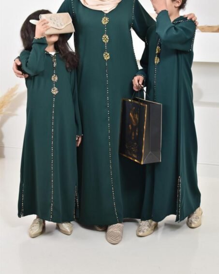 Moroccan Jellaba Neyla Green Bottle