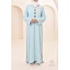 Moroccan Jellaba Neyla Sky Blue - Image 3