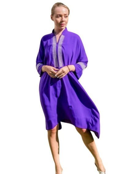 Purple Moroccan Caftan