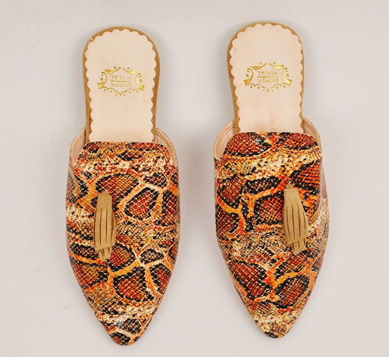 Python Heel Slippers