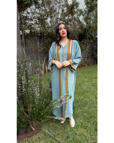 RANA - Blue Ramadan 2 Piece Djellaba