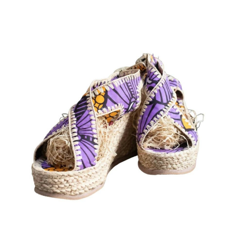 Raphia and Wax Women's Sandals