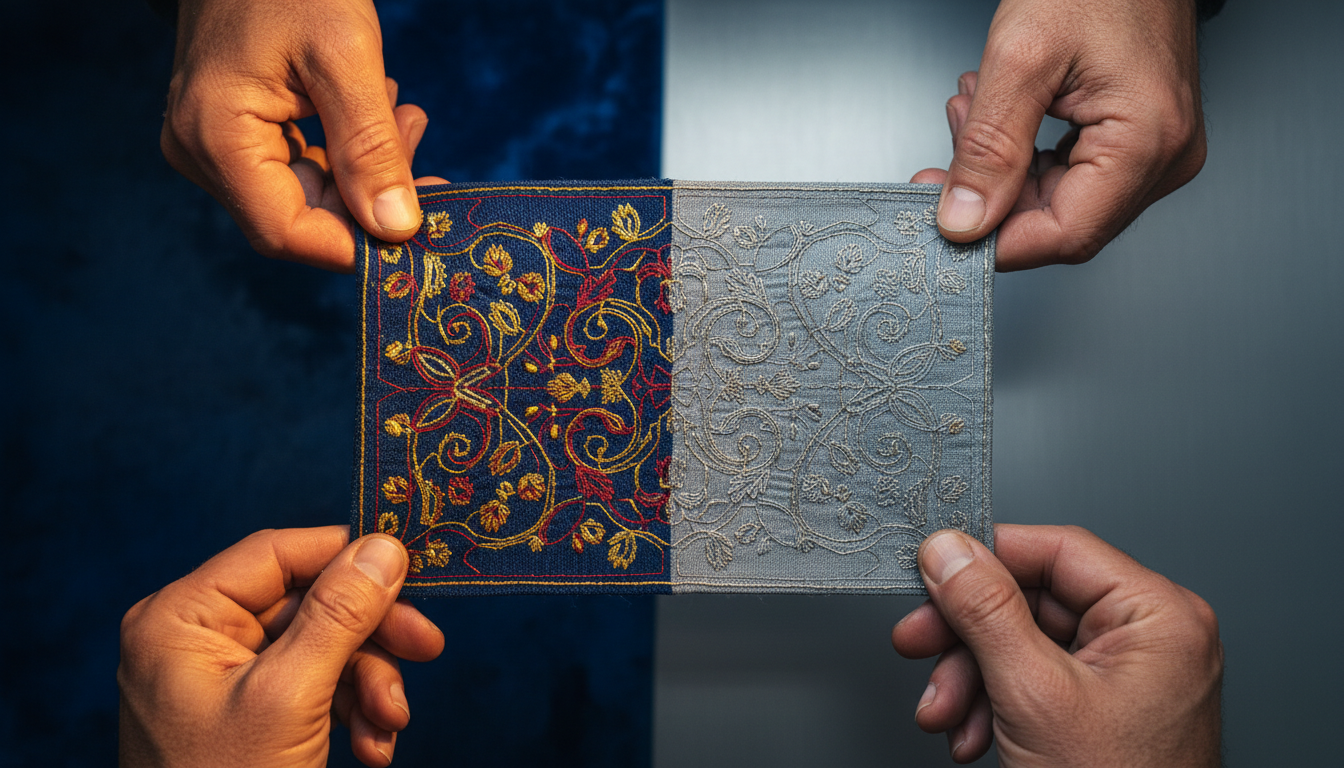 Maalem vs. Machine How to Spot Authentic Hand-Embroidery on Instagram